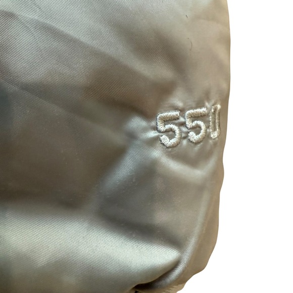 The North Face Womens Down Puffer Jacket 550 Fill Silver Coat Medium - Picture 5 of 10